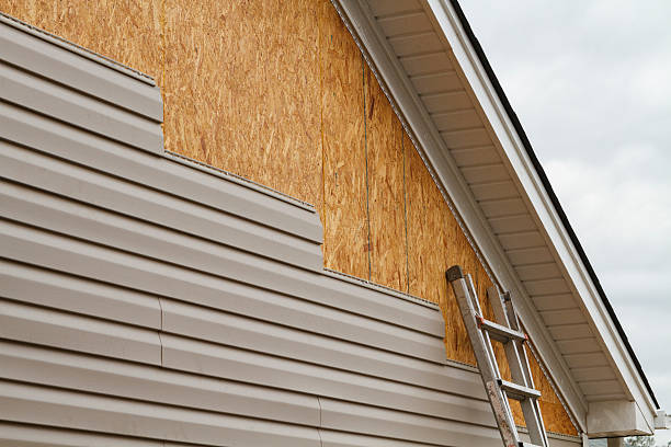 Professional Storm Damage Siding Repair technician working in Selma, TX